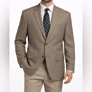 Ralph Lauren Men’s Tan Brown Blazer Sport Coat Size 46R